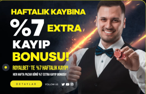 ROYALBET HAFTALIK KAYIP BONUSU