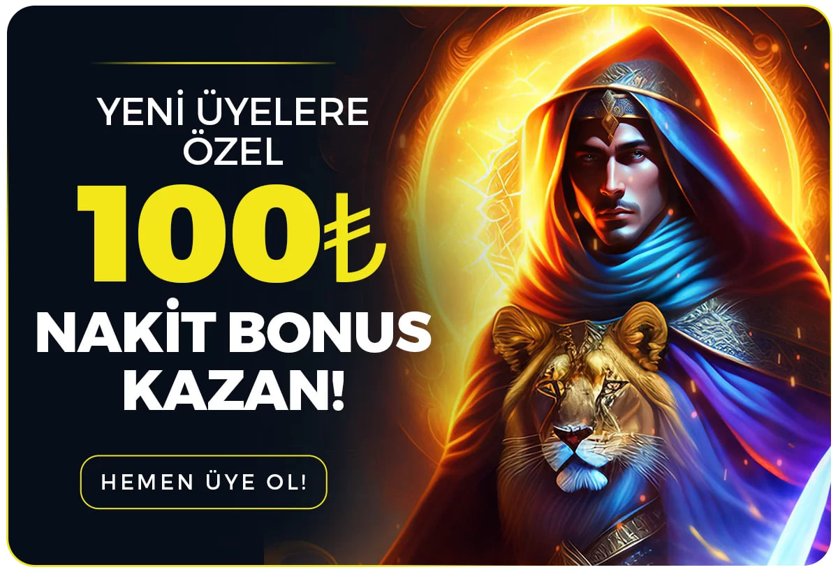 Palacebet Yeni yelere 100₺ Deneme Bonusu